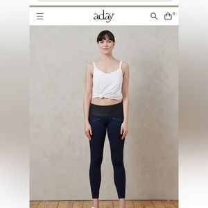 ADAY Throw and Roll leggings. New.